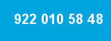 922 010 58 48 922 010 58 48
